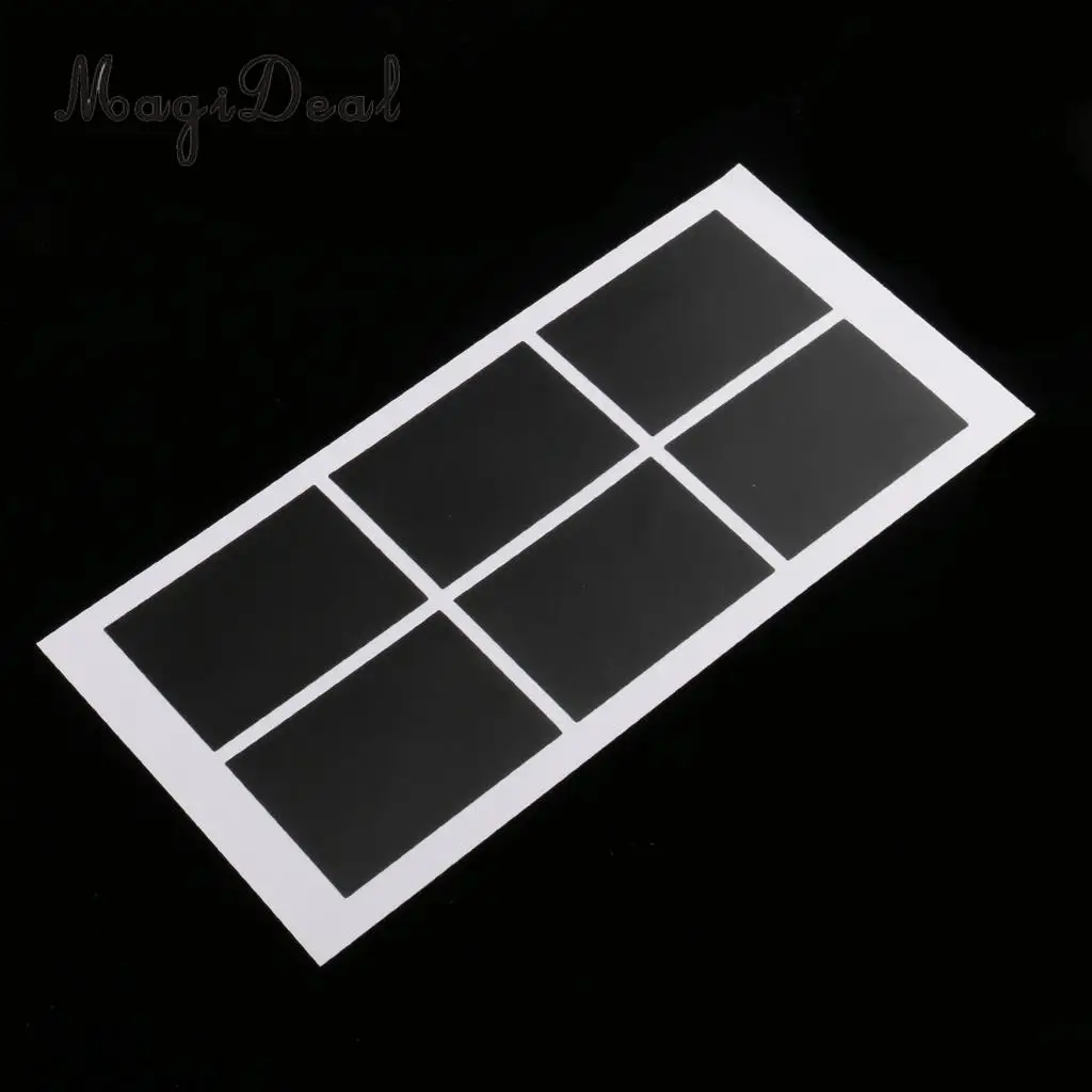 MagiDeal 9x6 шт доска наклейки кухня ярлык на банку DIY ремесло|stickers kitchen|blackboard stickerjar labels