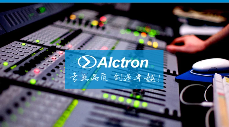 Alctron MA-3 mic amp профессиональный микрофонный предусилитель идеально подходит для ленточных и динамических микрофонов