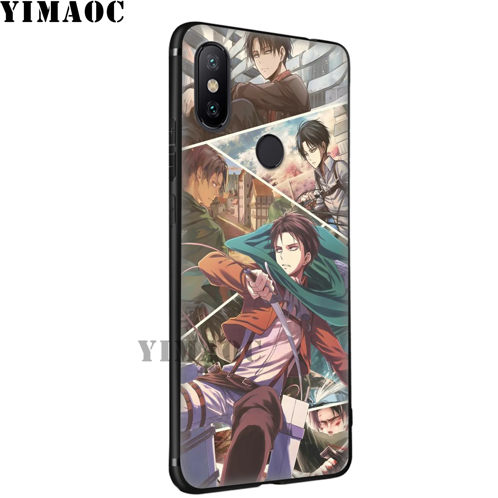 YIMAOC Attack On Titan Soft Silicone Case for Xiaomi Redmi 7A Note 7 6 6A 5 4 4X 4A 5A S2 Plus K20 Pro Lite |
