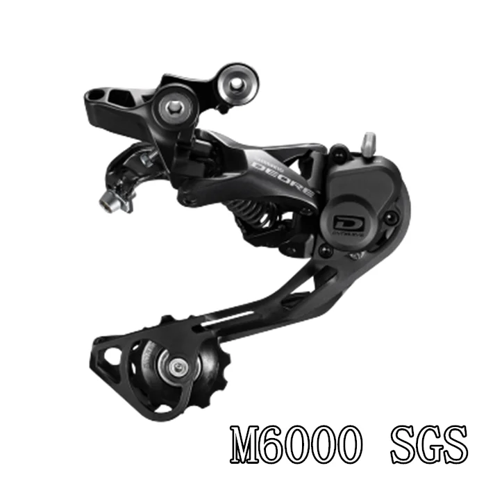 SHIMANO DEORE RD M6000 M610 Shadow задний переключатель Горный велосипед M6000 GS SGS MTB переключатель 10-speed 20/30-speed
