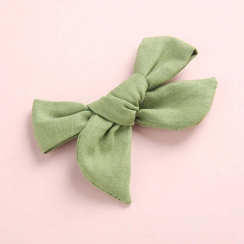 Matcha withClip Весенне-летние заколки для волос или повязки на голову, украшенные цветами и бантом, Школьный бант для волос для девочек, заколки для девочек, аксессуары для волос, реквизит для фотосессии - Цвет: Matcha withClip