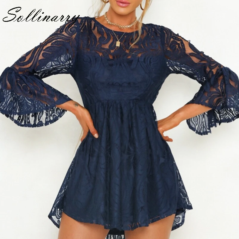 Sollinarry White Short Wedding Party Women Dress Sexy Hollow Out Embroidery Evening Feminine Dresses Casual Holiday Vestidos | Женская