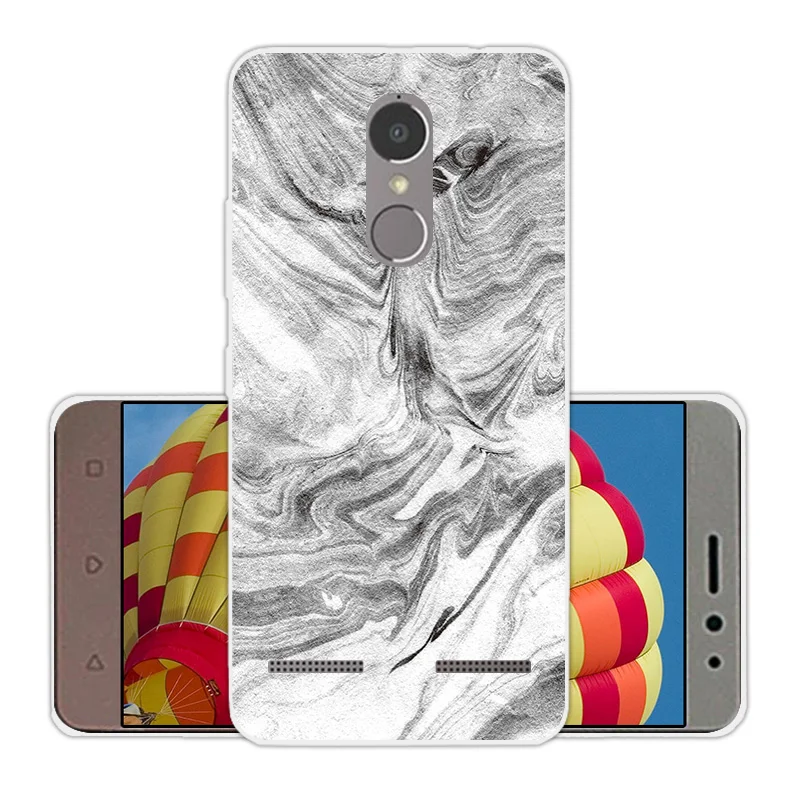 Case For Lenovo K6 Vibe Cover TPU Silicone Fundas Landscape Coque Ultra Thin Transparent Power Phone |