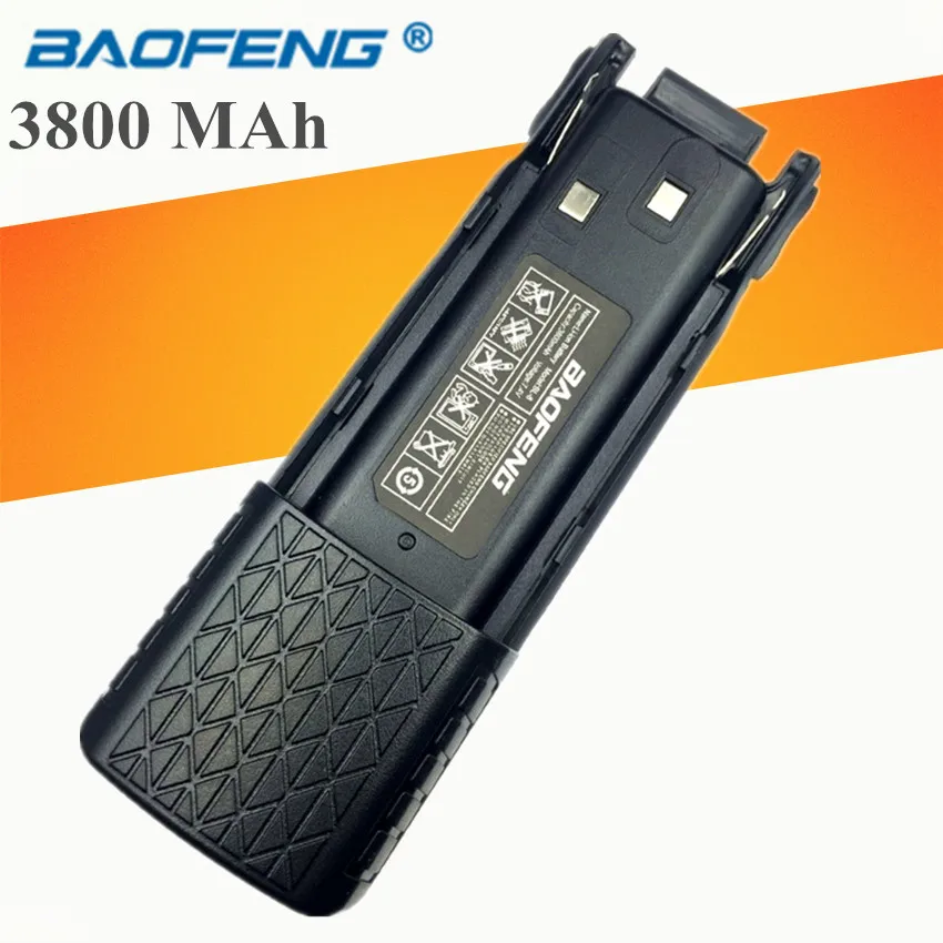 Новый аккумулятор UV82 для baofeng Pofung UV 82 NKTECH 7 4 В 3800 мАч увеличенный двухсторонней