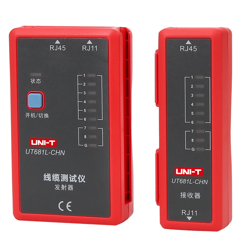 UNI-T UT681A/UT681L/UT681C/UT681HDMI Многофункциональный портативный кабель Finder набор сетевой тестер охотничий инструмент проверка линии устройства