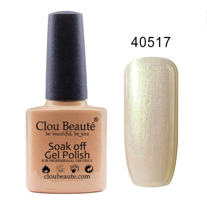 Clou Beaute УФ-гель для ногтей лак Vernis Полупостоянный 79 цветов телесный Розовый