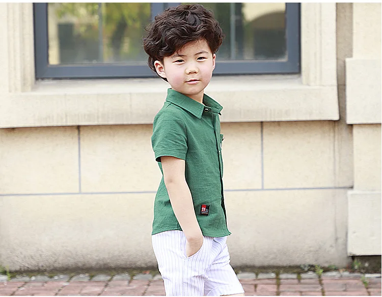 Комплект детской одежды из 2 предметов Повседневная Блузка с коротким рукавом и