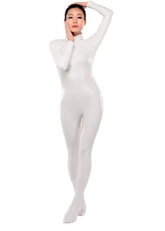 BetterParty белый Zentai костюм кошки металлический горячая Распродажа блестящие вторая