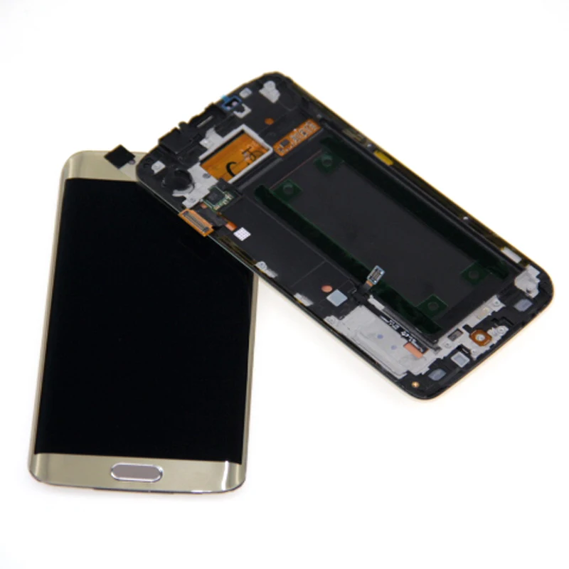 Супер Amoled для Samsung Galaxy S6 EDGE G925 G925F ЖК дисплей с сенсорным экраном Edge|Экраны
