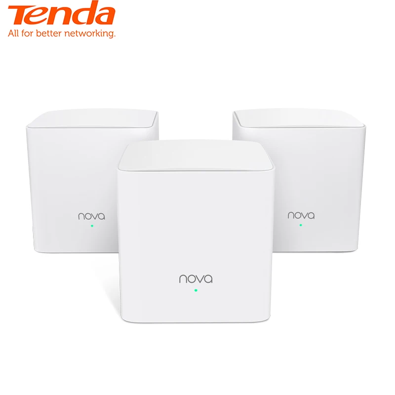 Tenda Nova MW5S полностью Домашняя сеть WiFi гигабитная система с AC1200 2 4G/5 0 GHz беспроводной