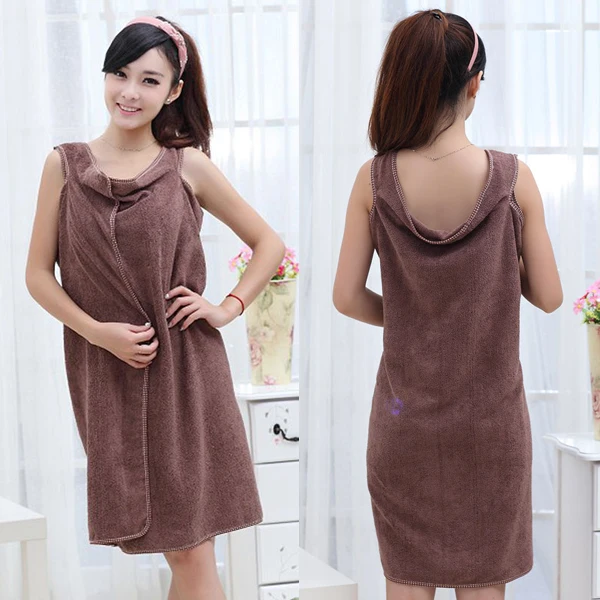 Coffee Банное полотенце s Fashion Lady Girls носимое быстрое высыхание волшебное банное полотенце пляжное спа банные халаты банная юбка - Цвет: Coffee