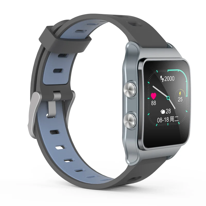 Blue WQ P1C Bluetooth Смарт-часы gps спортивные часы для плавания 50 м водонепроницаемый динамический Пульс фитнес-трекер gps умные часы для мужчин/женщин - Цвет: Blue