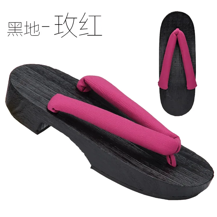 Национальные женские шикарные японские тапочки для косплея Yukata Geta сандалии