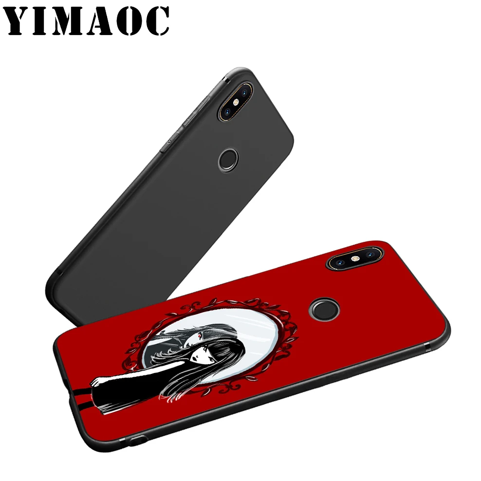 YIMAOC Emily The Strange Soft Silicone Case for Xiaomi Redmi Note 9 Mi 8 Se 7 6 6A A1 A2 4X 4A 5A 5 MAX 3 MiA1 |