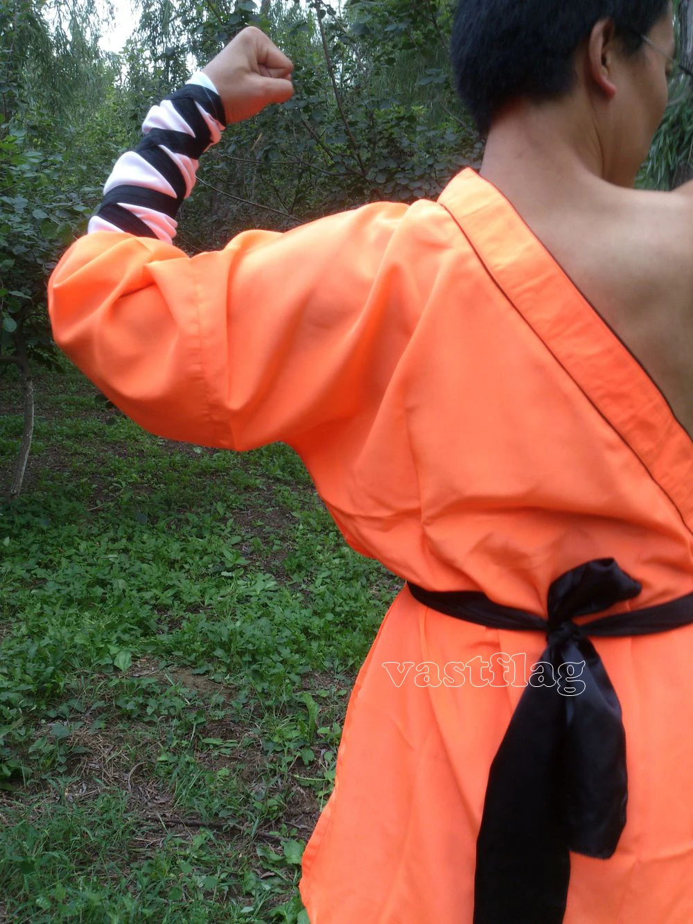 Костюм на одно плечо для боевых искусств кунг-фу одежда-монах шаолина форма Тай