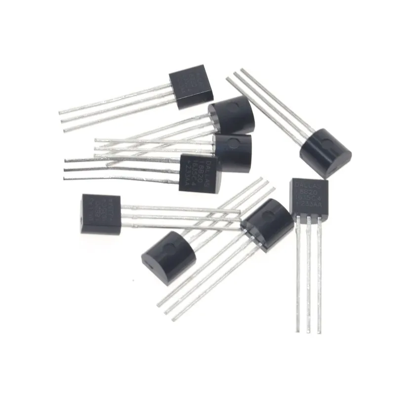 SUQ 10 шт. DALLAS DS18B20 18B20 18S20 TO-92 IC CHIP термометр датчик температуры