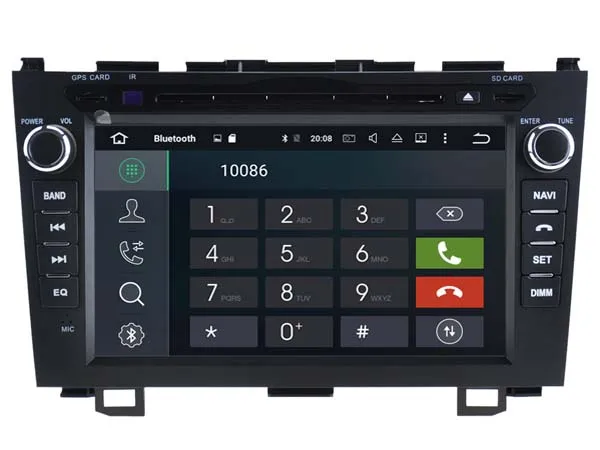 Для HONDA CRV 2006-2011 Android 8 0 автомобильный dvd-плеер Восьмиядерный (8 ядер) 4G RAM 1080P 32GB ROM gps