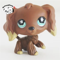 cwg101 pet shop animal dark brown stars eyes pugs doll action figure