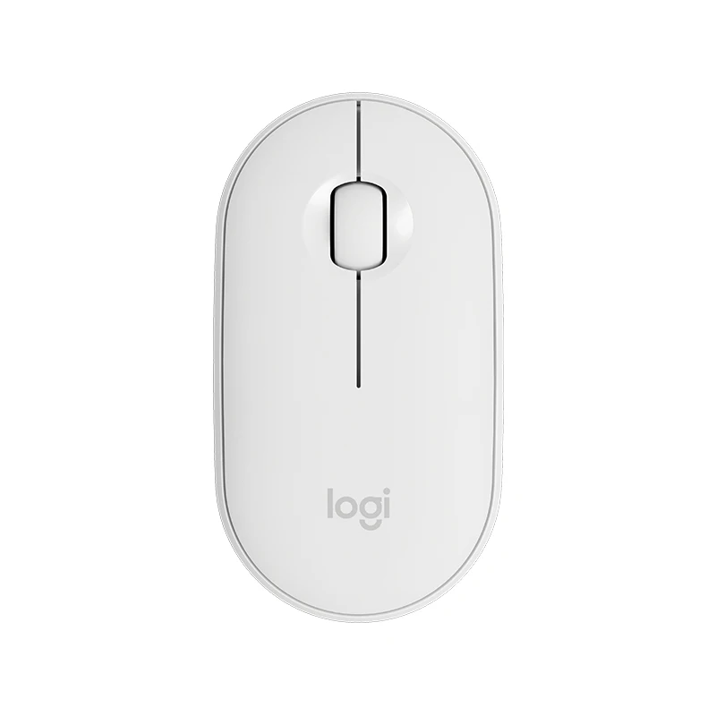 Беспроводная мышь Logitech PEBBLE Bluetooth с двойным подключением бесшумные мыши 1000 DPI Portabl