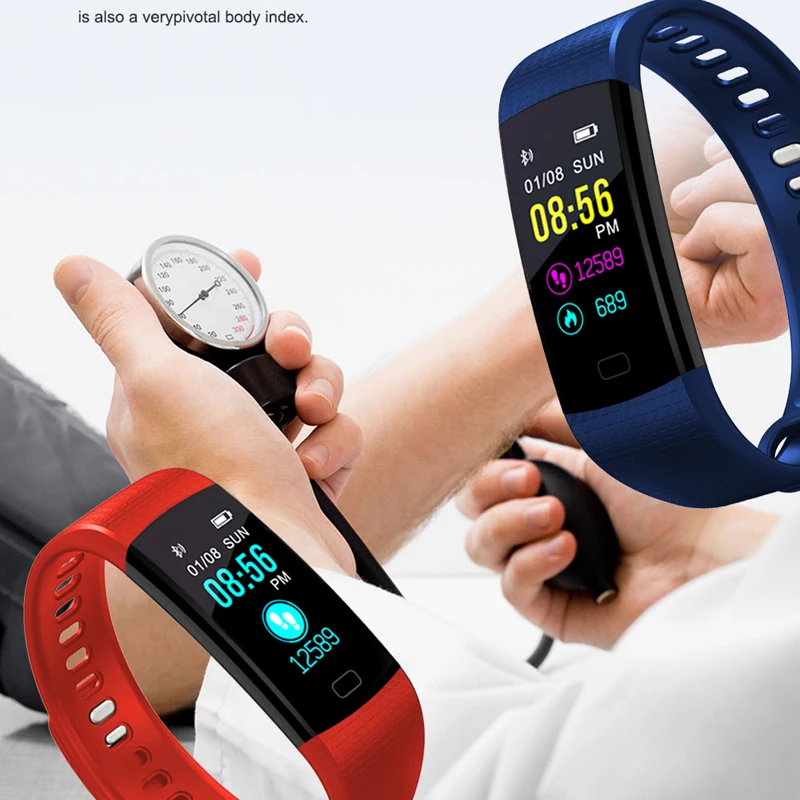 SANDA Смарт часы для мужчин женщин Водонепроницаемый Спорт Blutooth цифровые монитор