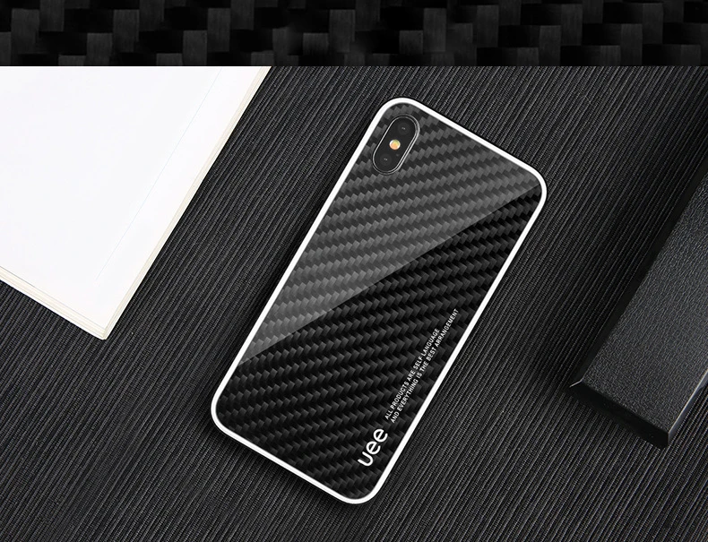 3 в 1 Настоящее Углеволокно для iphone X XR XS MAXCase ультра-легкий Чехол для мобильного телефона чехол для Apple iphone 8 7 6s Plus карбоновый чехол