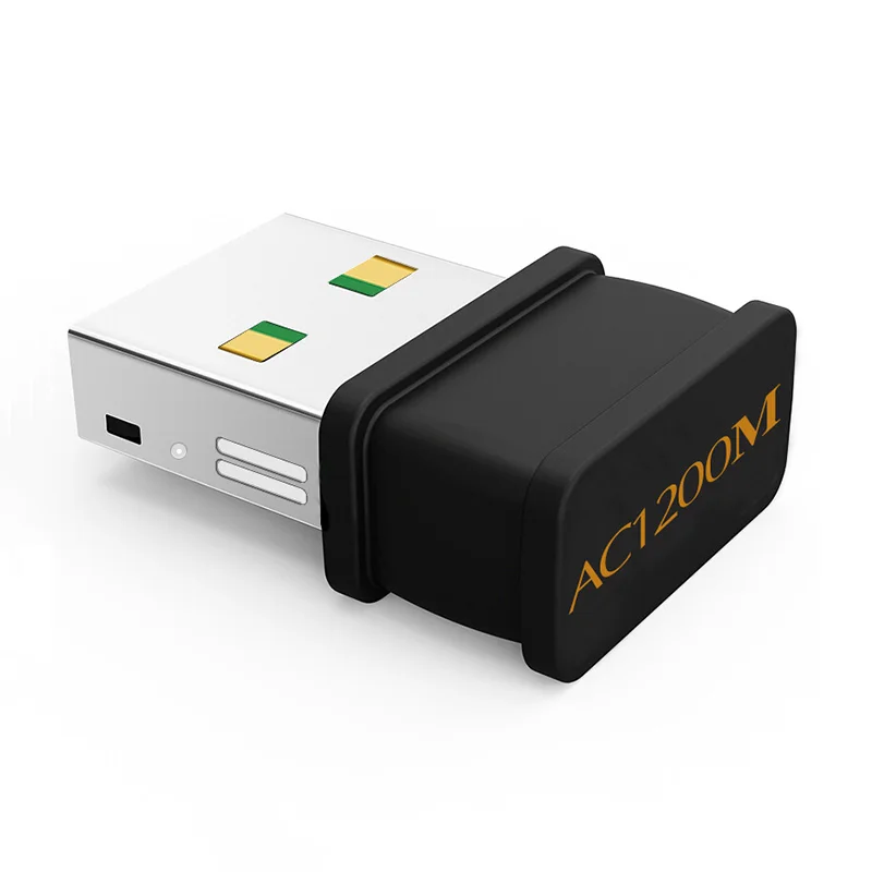 Cioswi WD-4600AC мини USB Wifi адаптер Ethernet 1200 Мбит/с Двухдиапазонная Сетевая карта Lan Интернет беспроводной Wifi защита от помех