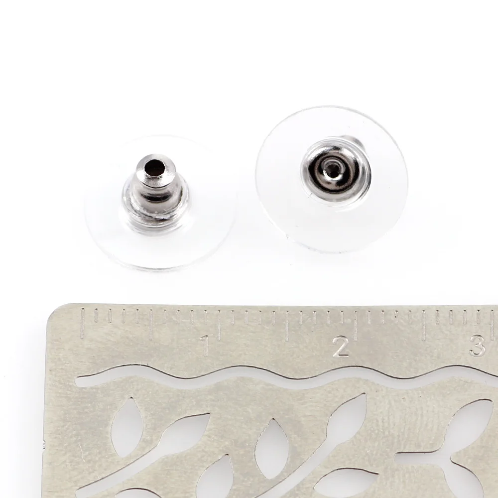 35 шт. силиконовые Серьги пусеты серьги капельки гайки для ювелирных изделий и