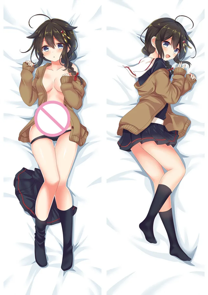 MMF Aug. 2018 Kantai Коллекция (KanColle) игра сексуальная Uzuki Yamato Yudachi & Hamakaze наволочка для