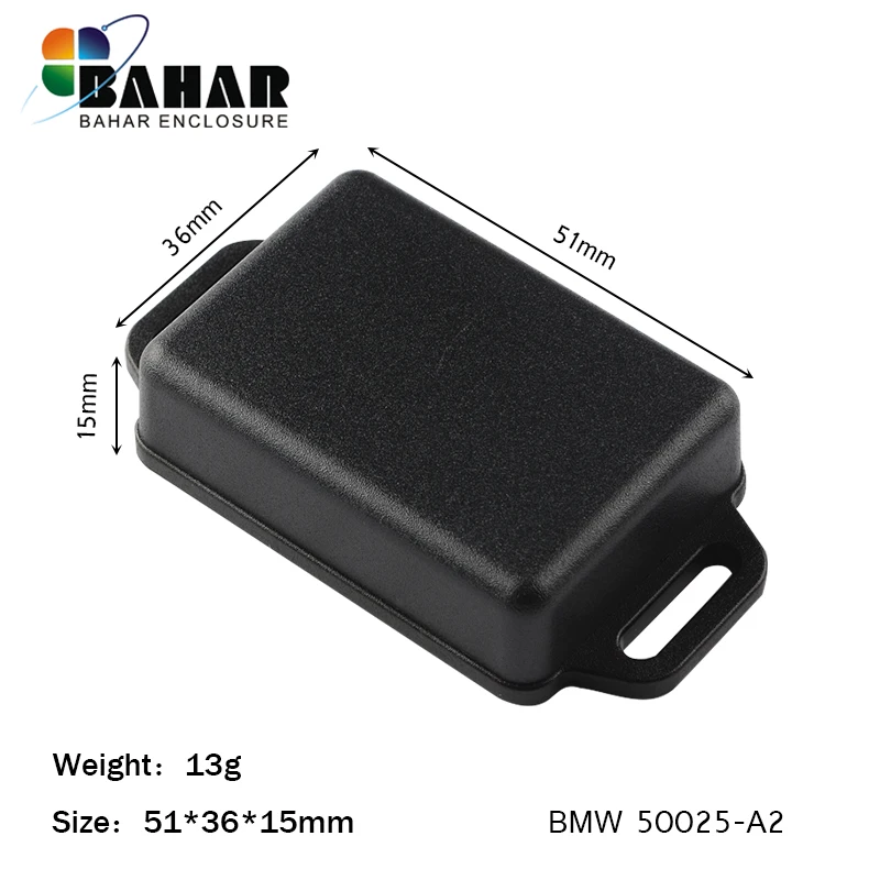BAHAR 51*36*15 мм небольшой настенный пластиковый электронный проект коробка электрическая распределительная коробка корпус DIY чехол проекта чехол