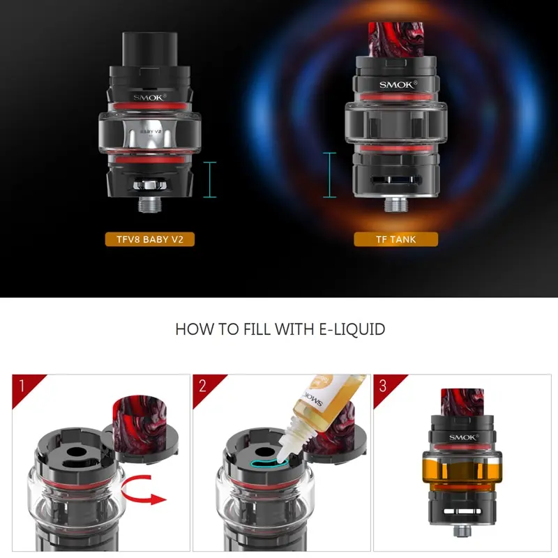 Оригинальный Smok Morph 219 комплект Vape kit Вт MORPH MOD IML смола с 6 мл TF танк и 0 001 s Скорость