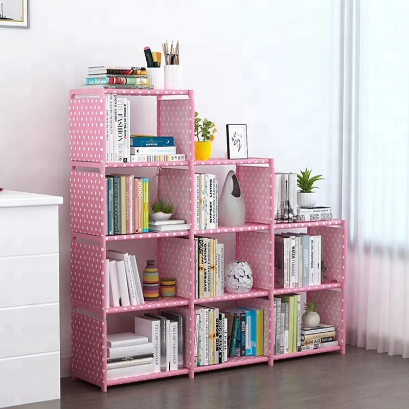 Kaidi Three Rows Simple Modern Student Children Bookshelf Creative Combination Storage Cabinet | Мебель