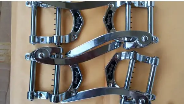 Bigsby B5 Vibrato Хвостовая электрогитара Bigsby Серебряный Bigsby тремоло мост