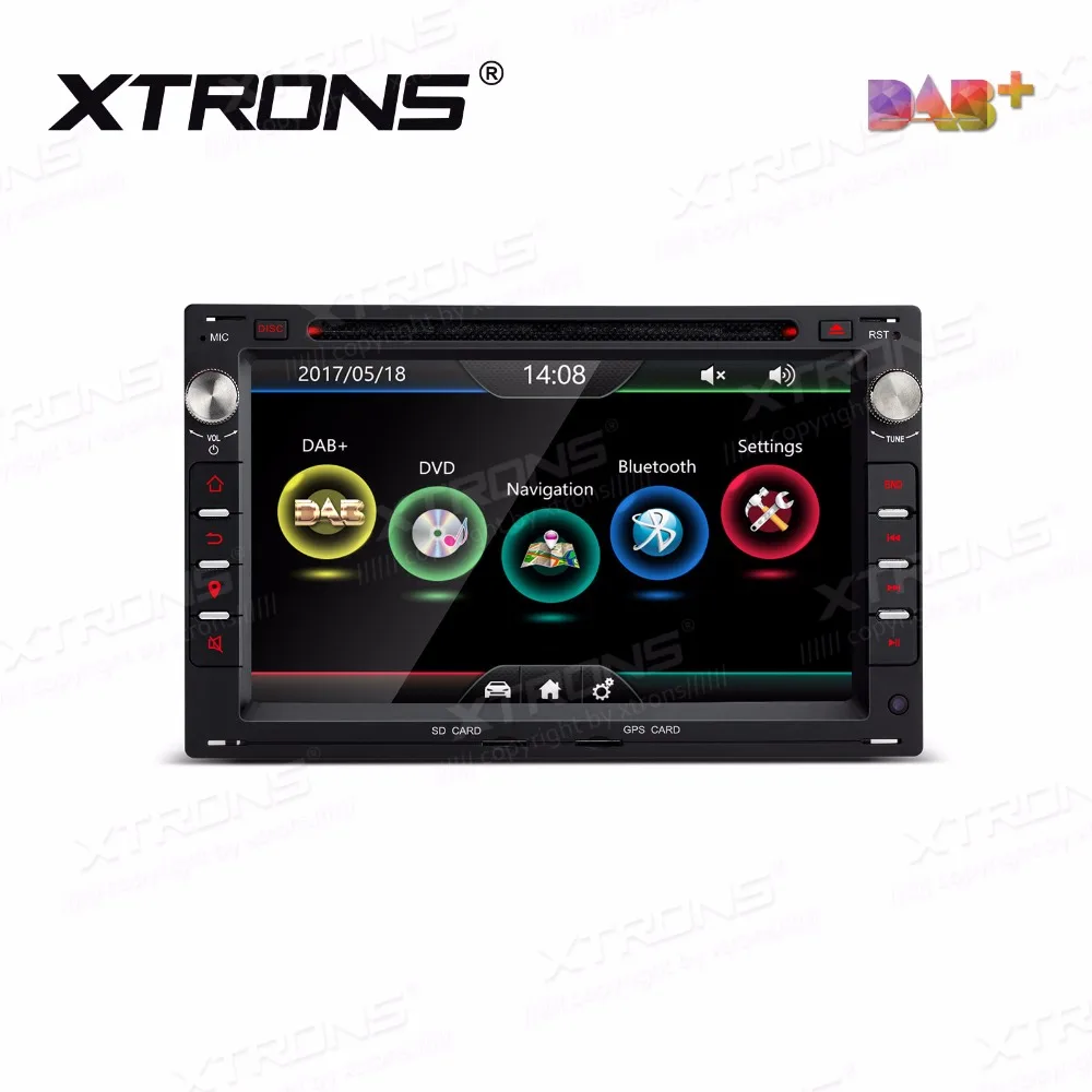 XTRONS 7 ''автомобильный dvd-плеер 2 din радио DAB+ Canbus gps навигация для Volkswage GOLF CITI CHICO LUPO POLO fof PEUGEOT 307 для Skod