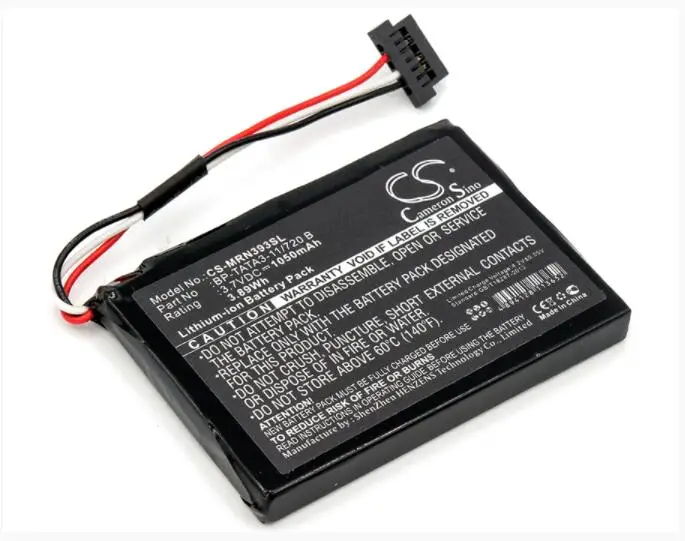 Аккумулятор Cameron Sino 1050mAh для MAGELLAN RoadMate N393M-4300 N393M-5000/720 B MIO Moov M410 | Электроника