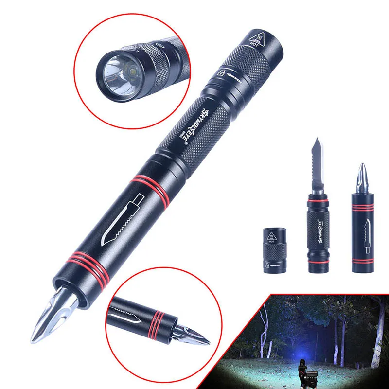 Многофункциональный перезаряжаемый светодиодный фонарик суперъяркая лампа с