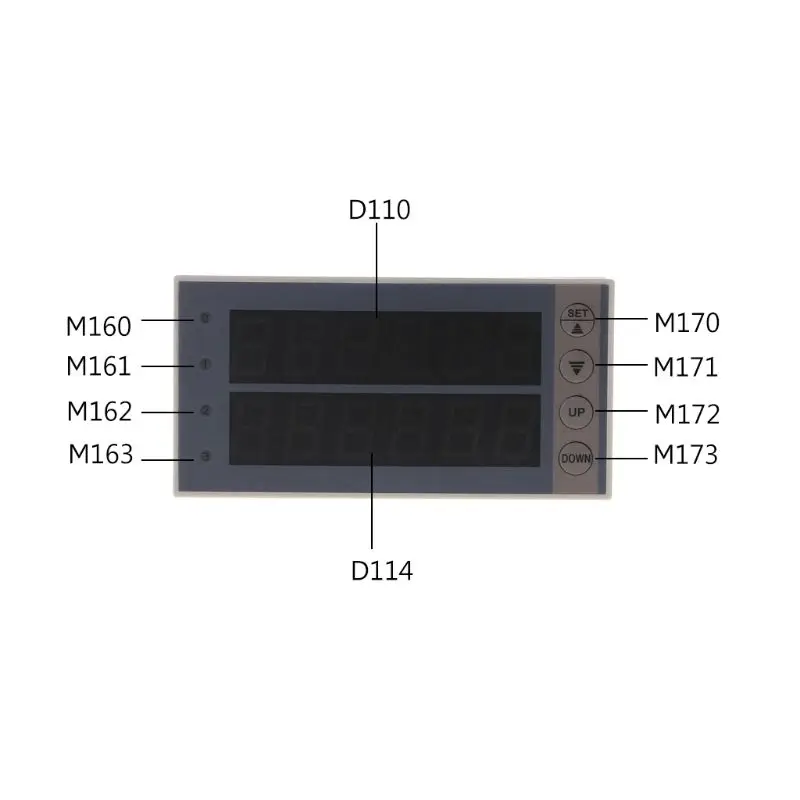 PLC FX1N-20MR и рельсового типа корпус дисплей релейный модуль задержки пуска 10-28 в