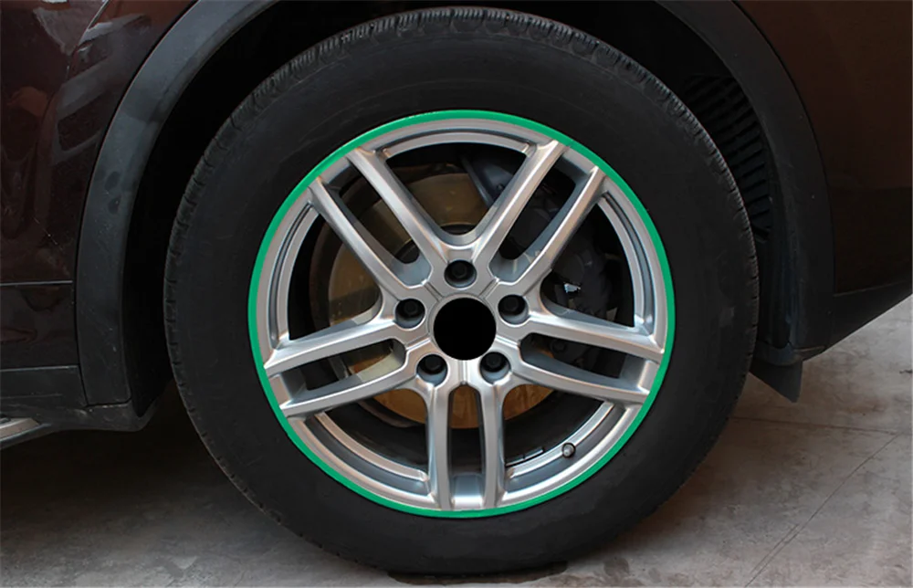 Автомобиль и колеса мотоцикла отражающие наклейки DIY изменение формы для Honda