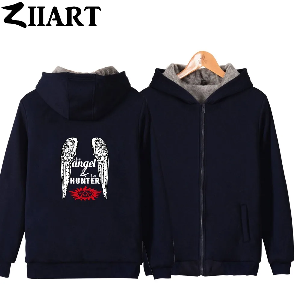 Ангел охотника Сверхъестественное крыло с героями сериалов красный анти