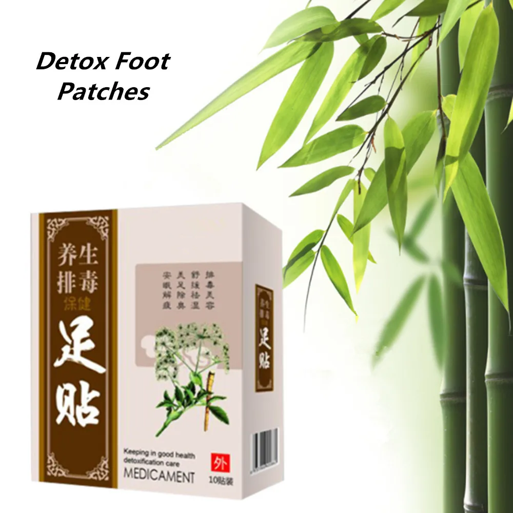 

Detox Foot Patches Pads Body Toxins Feet Slimming Cleansing Feet Care Relax Detoxifying Improve Sleeping Slim Patch