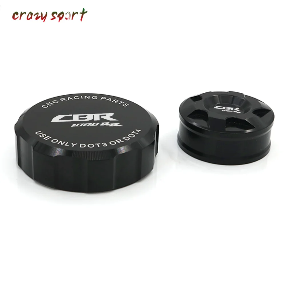 Передний Задний резервуар тормозной жидкости крышка Крышка для HONDA CBR1000 RR 2008 2017 2016