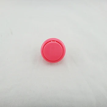 10 шт. OEM 30 мм и 24 мм кнопочный копирующий sanwa кнопочный DIY аркадный боевой игровой набор - Цвет: Розовый