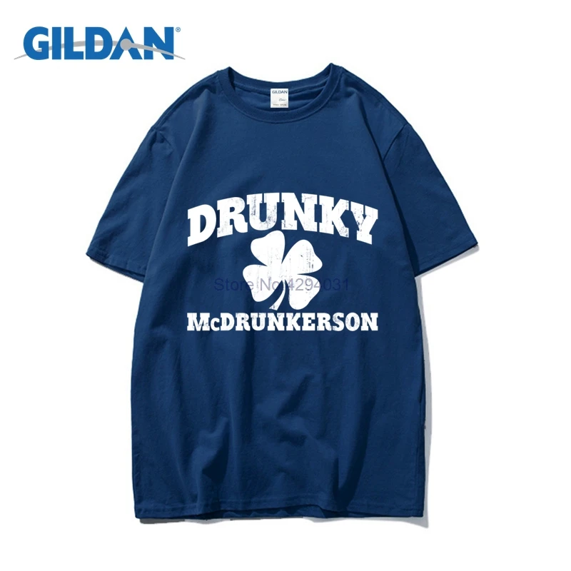 Drunky Mcdrunkerson Джерси 2018 Костюмы футболки с Цвет Интернет-магазины | Мужская одежда