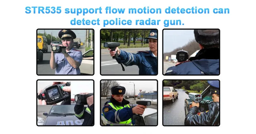 Русская версия Анти радар автомобильный детектор лазерный обновленная