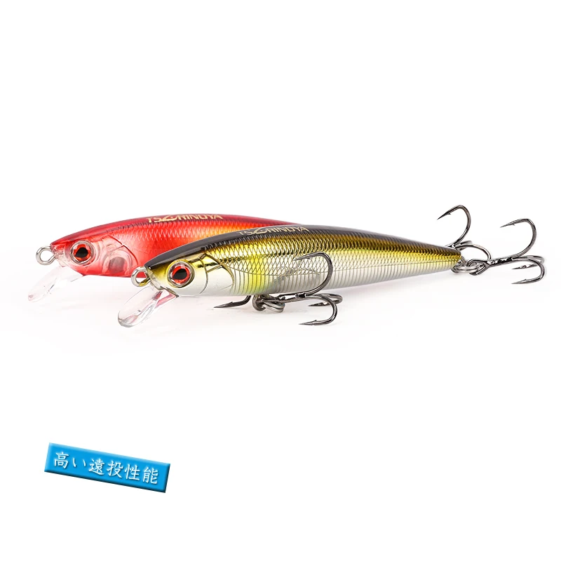

Tsurinoya DW61 80mm 6.0g Floating Minnow Fishing Lure Artificial Bait Culter Bait Laser Coating Bass Lure Plastic Fishing Lures