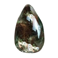 2018 latest natural ghost phantom quartz crystal gem specimen healing stone pendant dropshipping color random