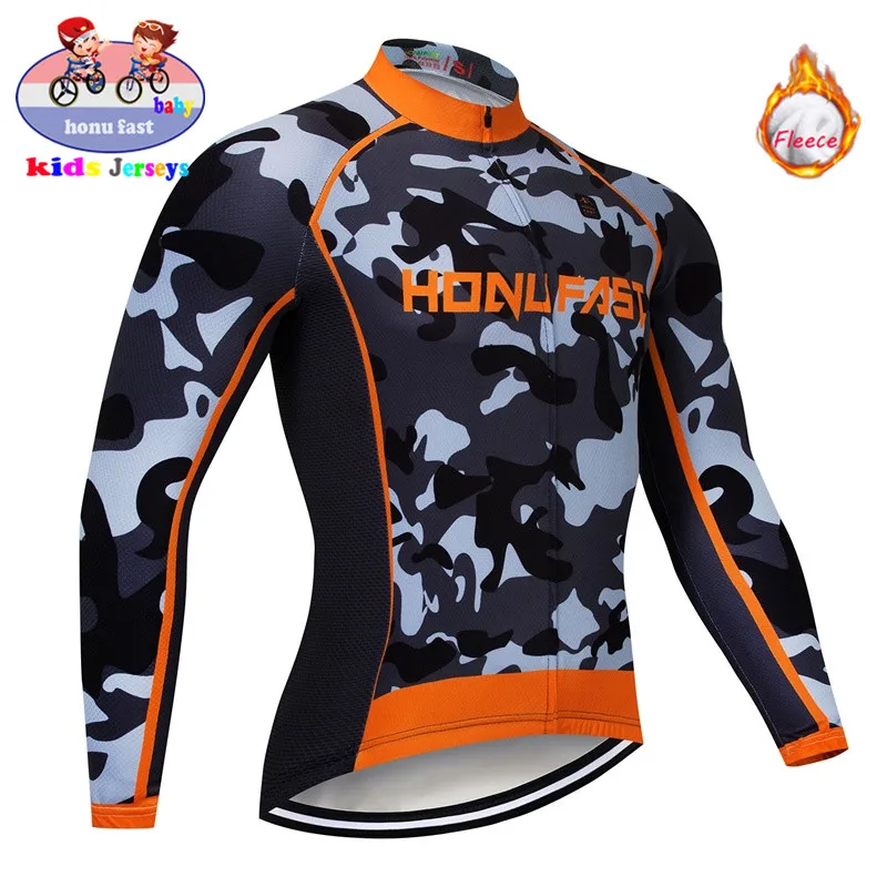 2019 зимние комплекты детской профессиональной одежды для велоспорта термальная