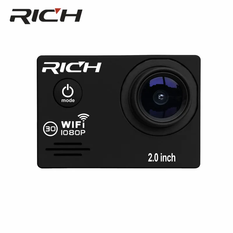 2018 new RICH SJ7000 Sports Cameras 1080P Action Camera 12MP WiFi 30M Waterproof 2.0LCD Full HD DVR 170 | Электроника