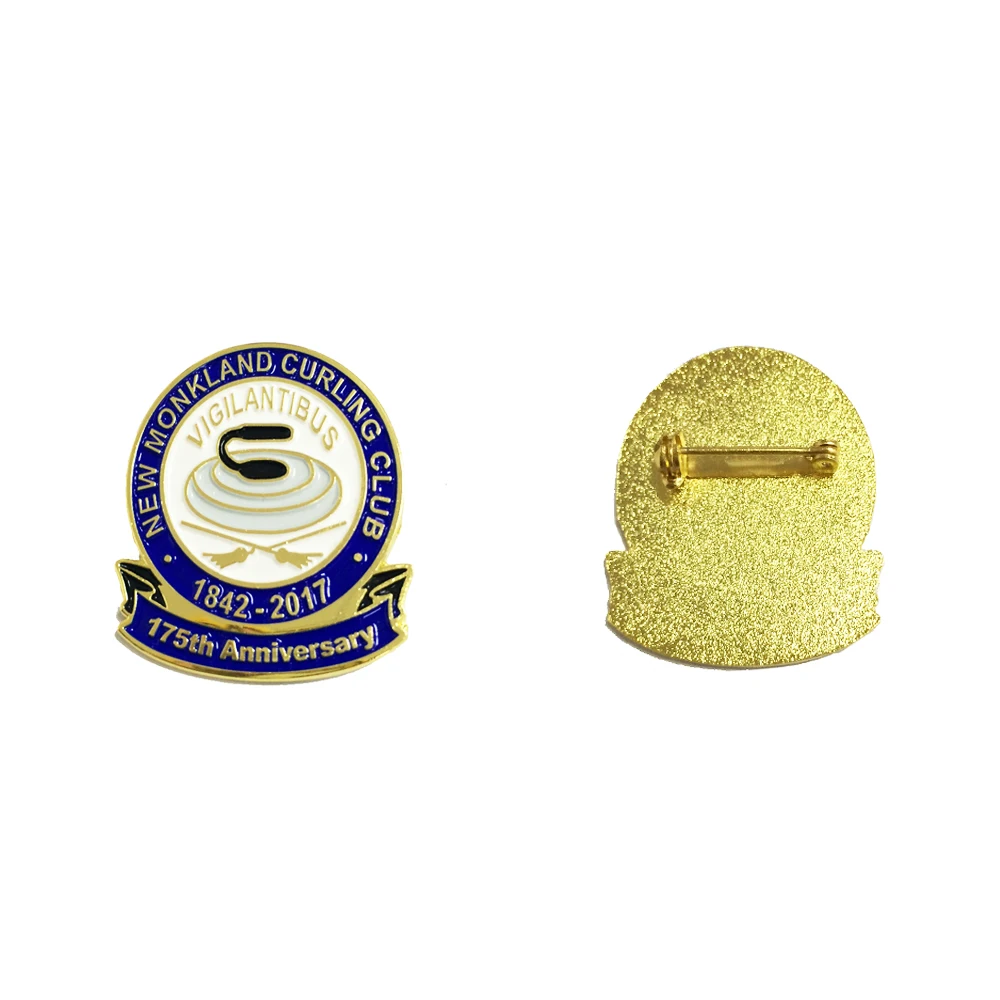 Custom Badge Made of Iron Engraved Soft Enamel or Printed with Personalized Logo Lapel Pin | Дом и сад