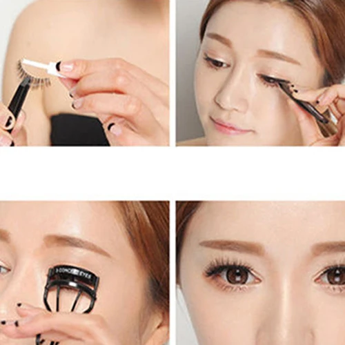 10 пар длинный толстый крест Макияж Красота Накладные ресницы расширение|eye lashes