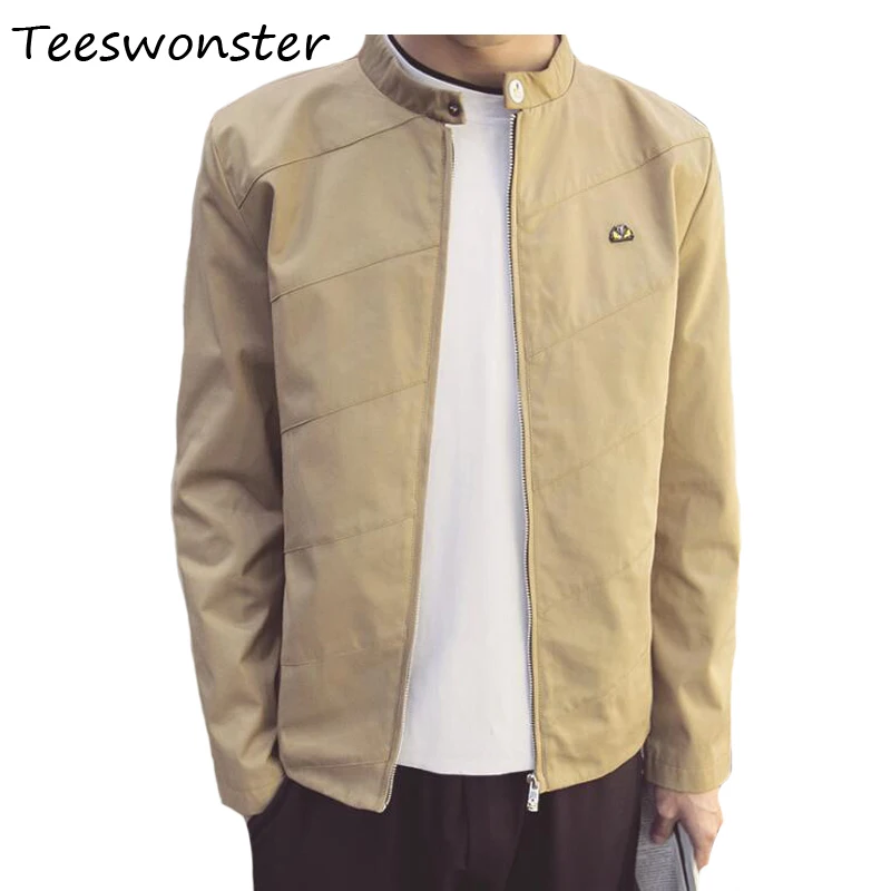 Мужские 2017 камуфляж Мультфильм Паттен молнии осень-зима корейский выращивания